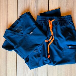 Figs Deep Reef Scrub Set (XS/XSP)